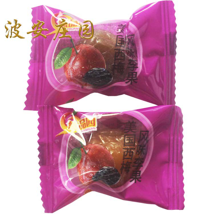 Yo-yo Park USA West Mei 500g Candied Plum independent small packaged fruit dried snacks Wedding Gadget