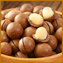 Large Macadamia nuts 250g*2 milk flavor 1 catty nuts fried dried fruits (Boan Manor)