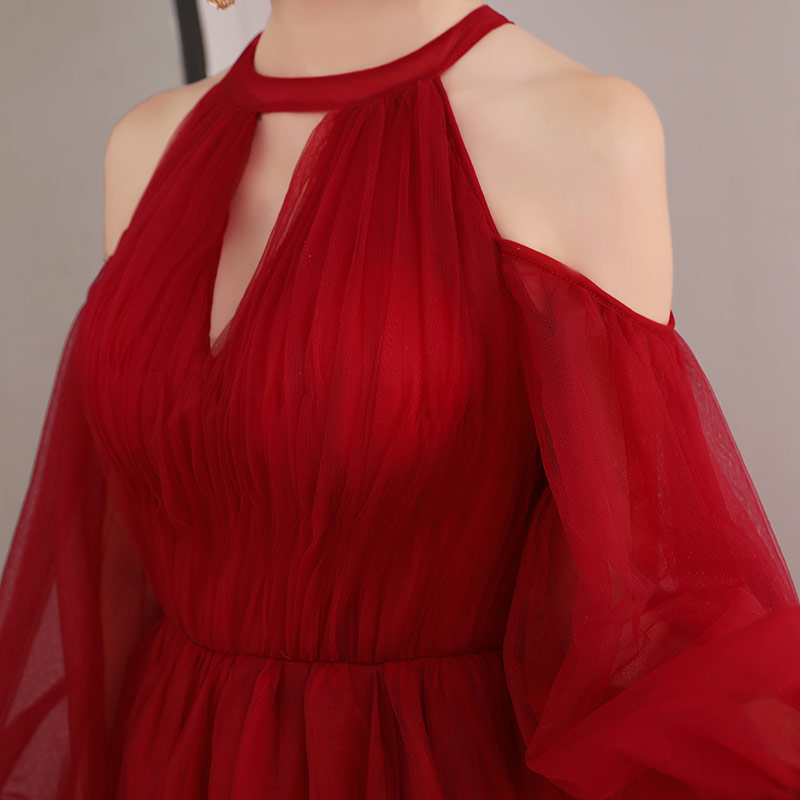 Robe de soirée manchon de cloche - Ref 3211190 Image 5