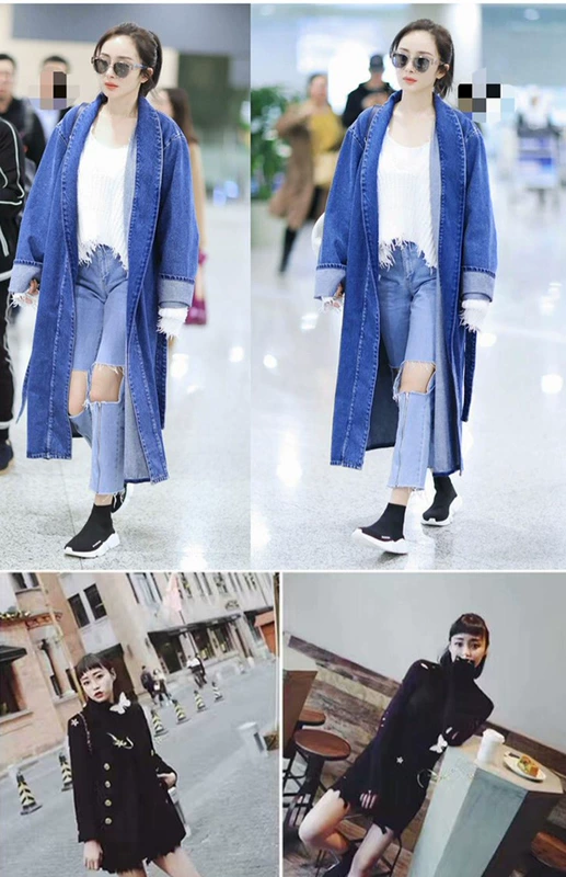 Giày cao cổ tất nữ mùa thu đông cộng với nhung đan phiên bản Hàn Quốc cao cổ 2018 mới chất liệu cotton đỏ hoang cũ