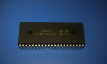 New original Loaded Genesis chip CPU LC863320A-5N17 to be tested on the machine