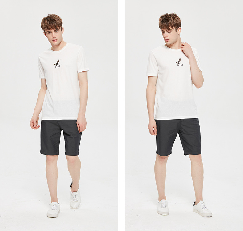 MJstyle TOPFEELING thời trang nam mùa hè mỏng kinh doanh quần short nam -617540051 quan jean nam