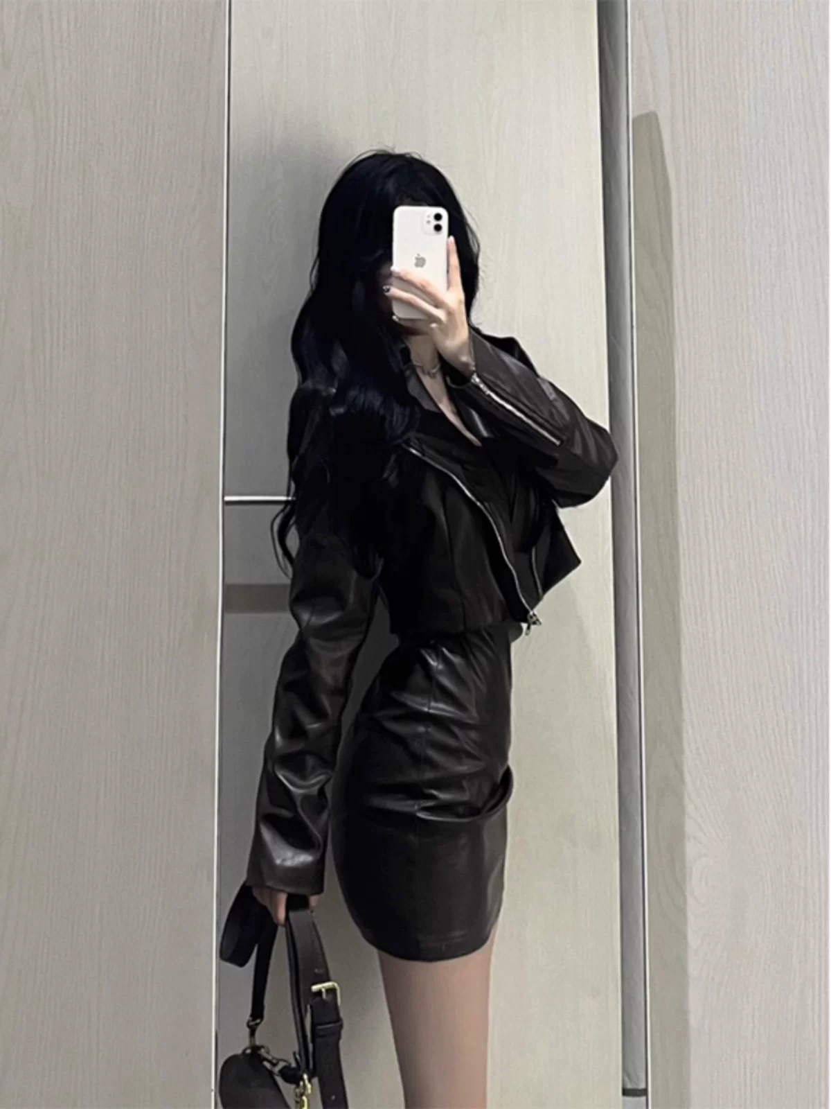 Sexy куртка, комплект, демисезонное милое slip-платье, акцент бедра