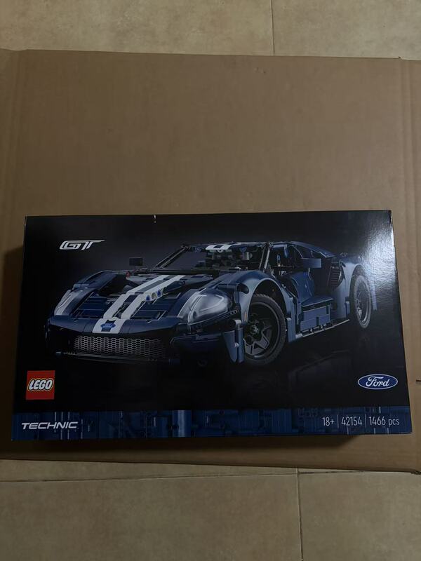 Lego 42154 Technology Mechanical Set Series Ford Gt Adult Educational Building Block Toy for Boys and Girls