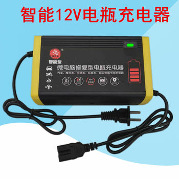 Smart battery charger 12v repair charger
