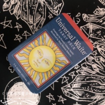 Original customized version pocket Weit Tarot card iron box version portable