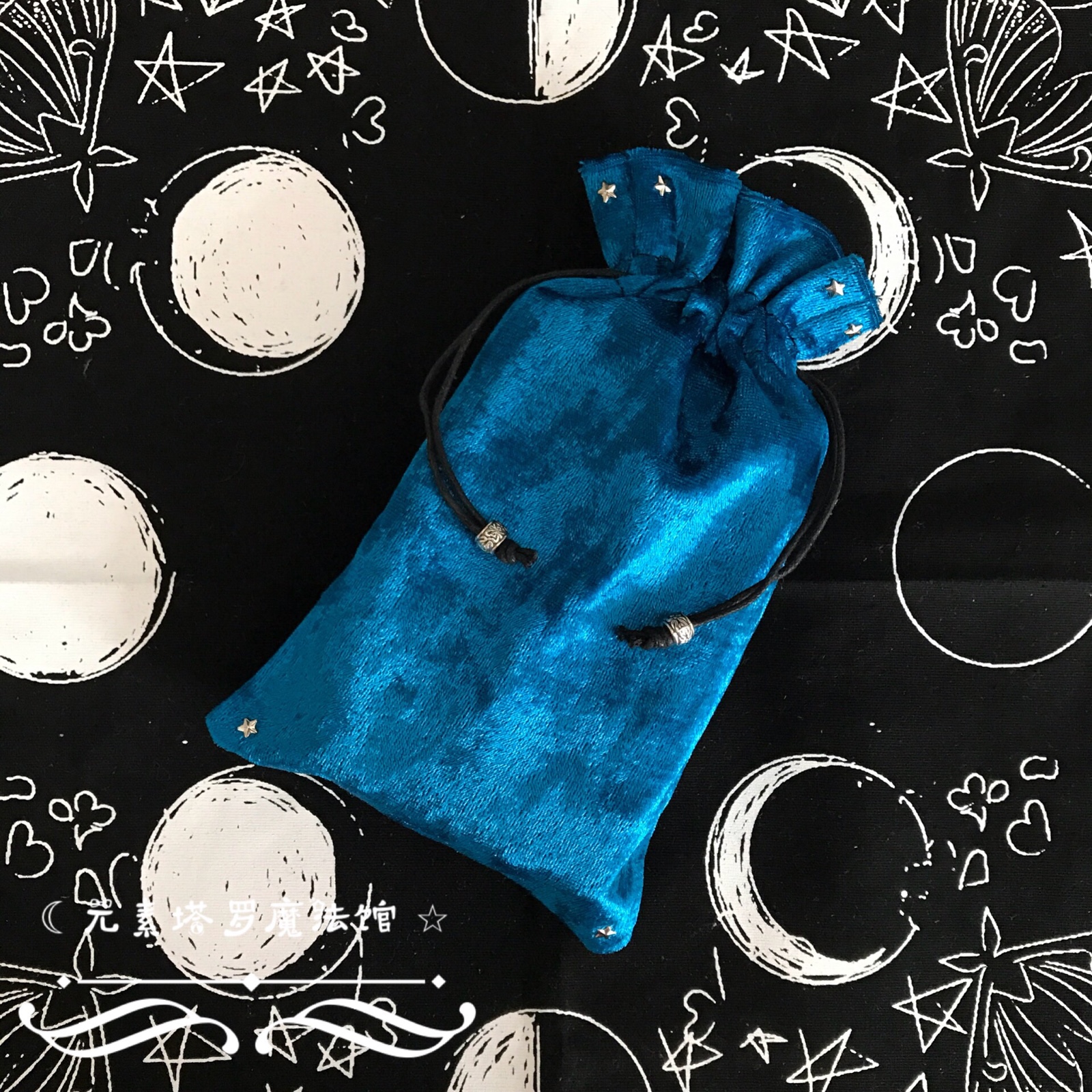 Tarot bag Tarot bag Protection bag Table cloth bright environmentally friendly ice flower velvet bag