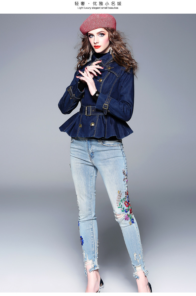 Trench pour femme en Coton - Ref 3226613 Image 18