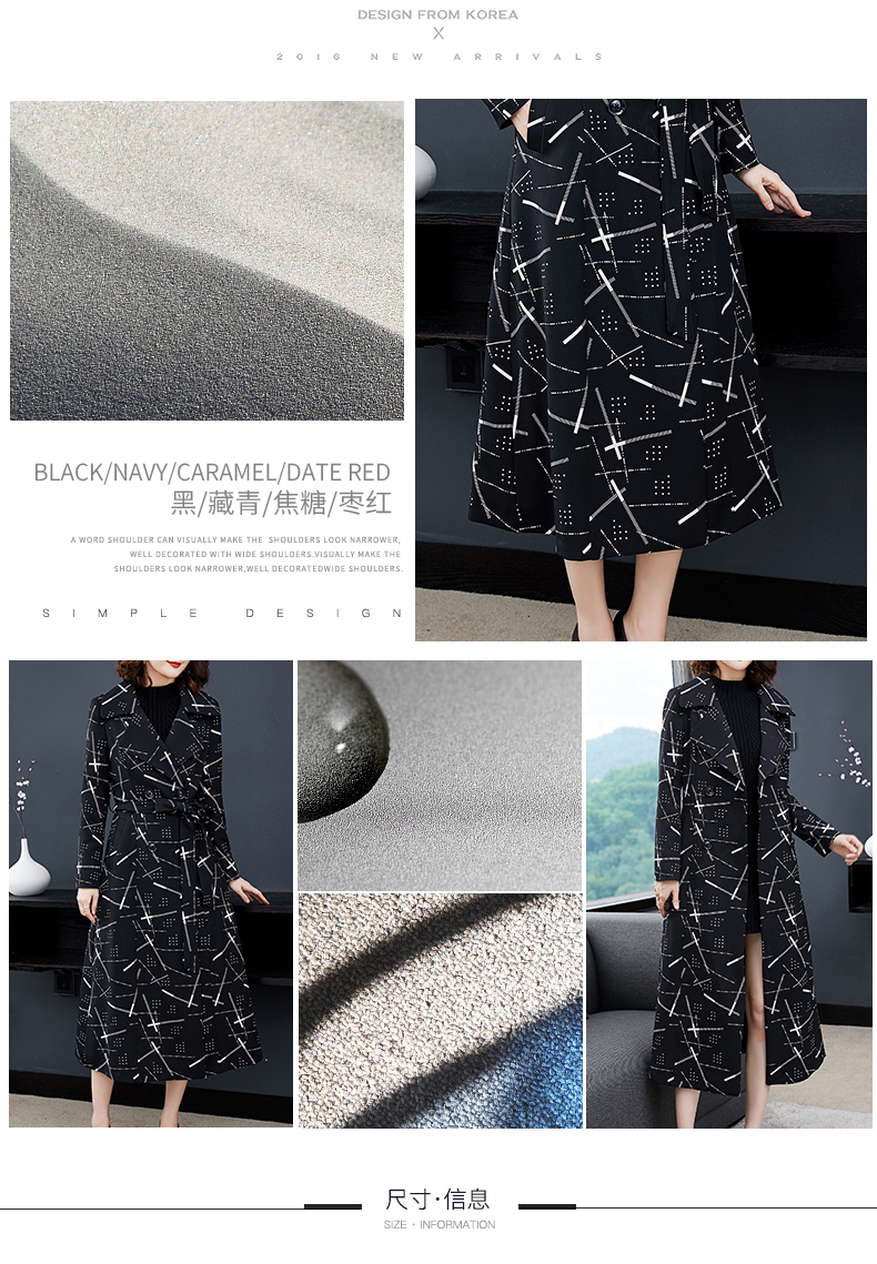 Trench pour femme      en Polyester - Ref 3227919 Image 8