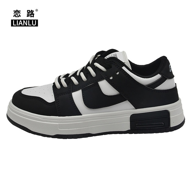 Internet celebrity hot style thick-soled casual sports shoes women's spring and autumn Hong Kong style 2023 new niche all-match super hot small white board shoes