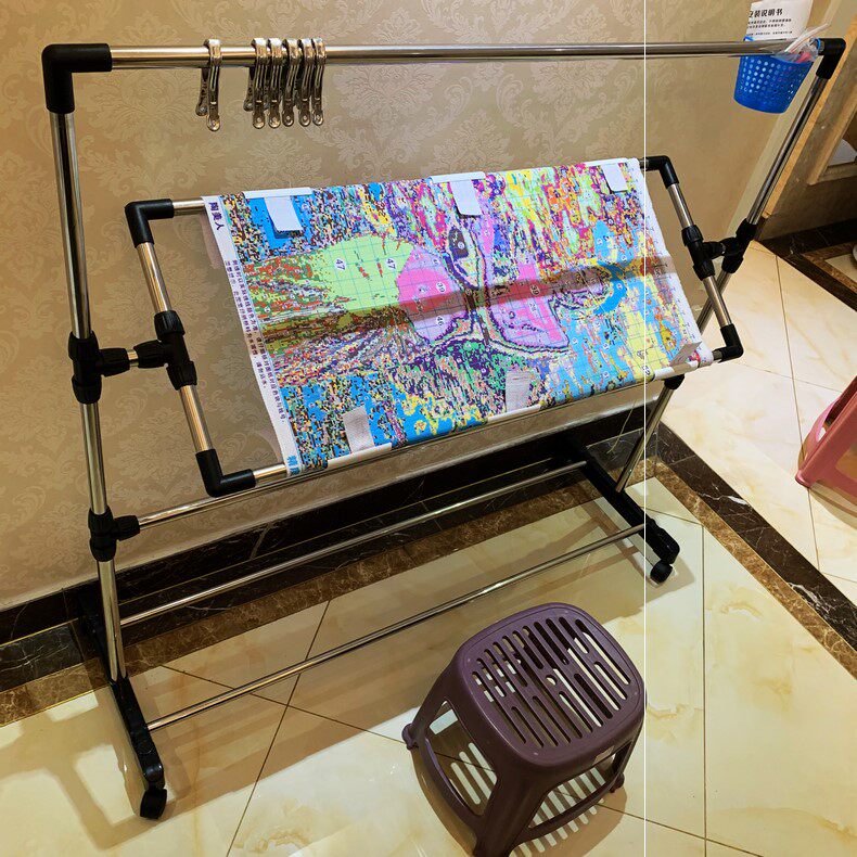 Cross stitch shelf Household small auxiliary tools accessories holder Large adjustable multi-function cross stitch frame