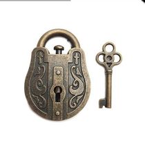 Magic Intelligence Spherical Keychain Set Unlock Box Bronze Luban Lock Ornaments Student Complex Metal Toys