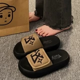 Слайдеры на платформе, тапочки, обувь, модная подходит с юбкой для выхода на улицу