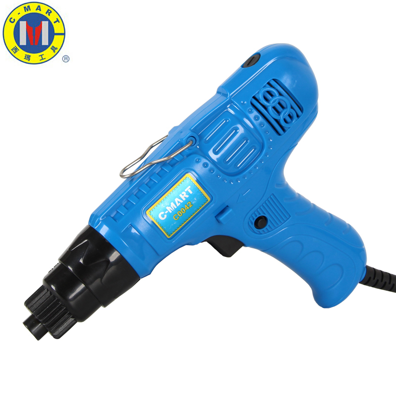 Sima C-MART high-power pistol in-line 220V electric screwdriver two-plug electric batch electric screwdriver