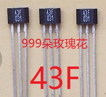 43F 43AF SS443F DH43F YS43F Hall sensor SS43F SS443A line TO92