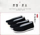 Meisui Old Beijing Cloth Shoes Men's Chinese Style Round mouth Thousand-Floor Sole Men's Tendon Black Cloth Shoes Thick Sole Large Size Cloth Shoes