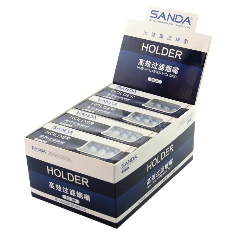 Special counter large box Sanda cigarette holder disposable filter tip disposable type 200 sticks SD-361