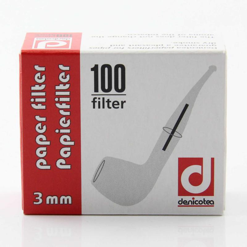 The original imported German Danigut Denicotea pipe filter core 3mm paper core absorbs oil
