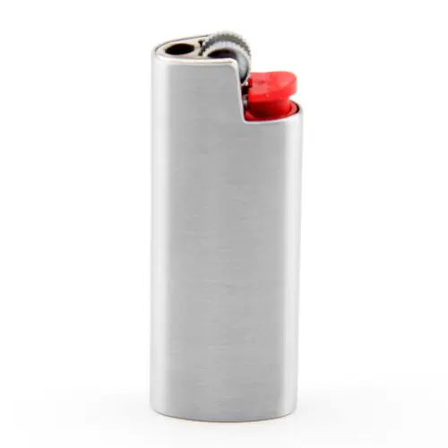 Матовая металлическая одноразовая зажигалка, вкладыш, Франция, J5