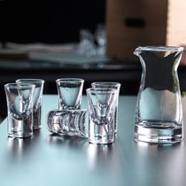 Spirits Goblet white wine glasses 6 wineware 2 Money cups 10 ml thick bottom goblet with wine jug Sub-suit