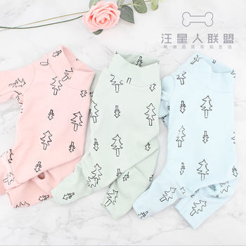 Dog alliance pure cotton dog four-legged clothing