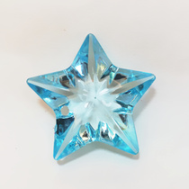 Large five-pointed star Gemstone Acrylic Color Star toy Childrens playground reward kids Crystal gift