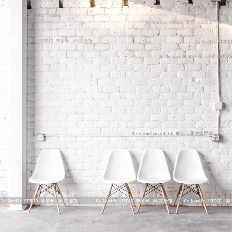 Ins net red chair Nordic Denmark Eames dining chair to negotiate suitable for home office computer coffee milk tea chair