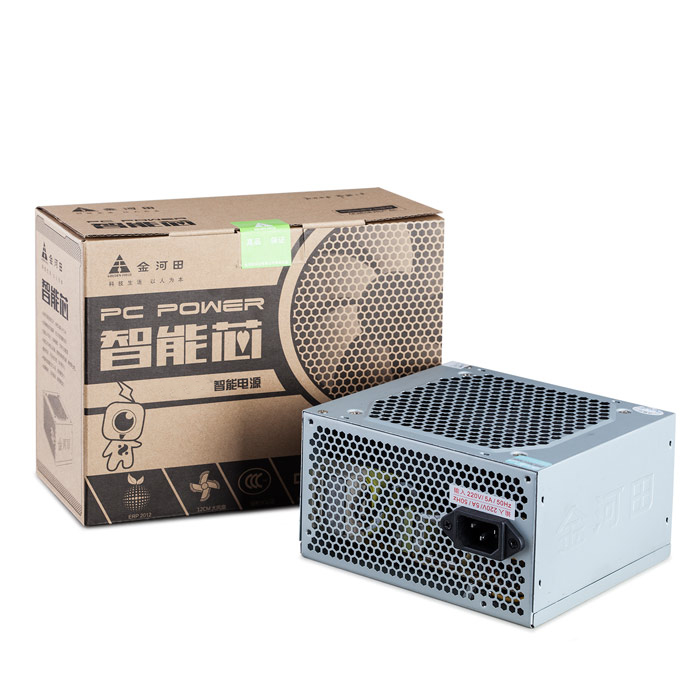 金河田智能芯300W 额定200W静音台式机电源 主机电源ATX电脑电源