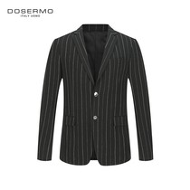 DOSERMO Dan Seymour Fashion Mens Spring and Autumn Business Striped Trend Thin Suit 061111907