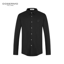 DOSERMO Dansimo Mens clothing autumn and winter New products Embroidery bronzed with young long sleeves shirt lining clothes