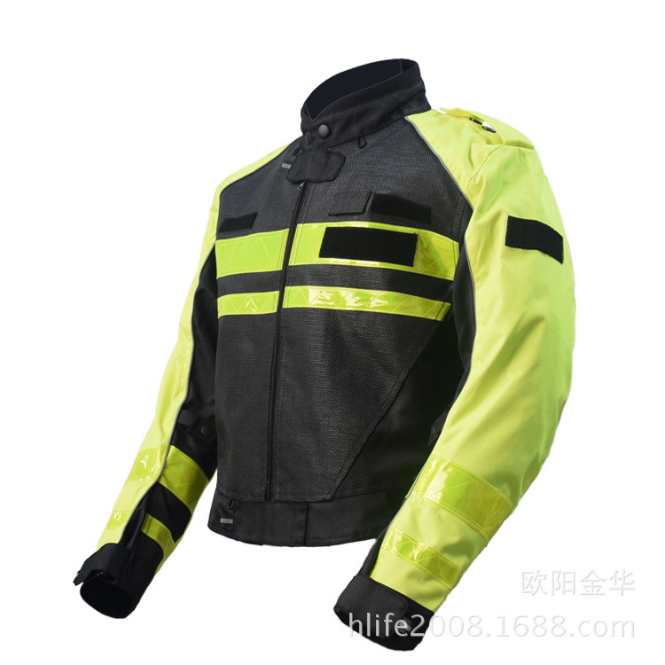 Hot Selling Direct Locomotive Locomotive Racing Rider Equipment Anti-Fall Reflective Riding lobster Coated Cloth Sport