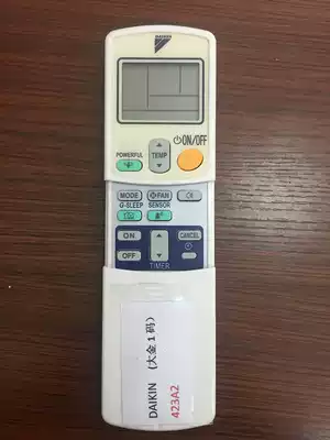 Daikin air conditioning remote control ARC423A2 alternative 423A1 423A3 423A13 423A18 (English)