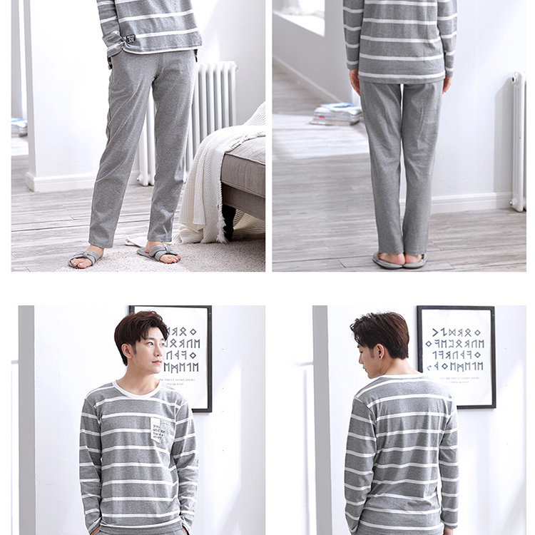 Pyjama mixte en Coton à manches longues - Ref 3005871 Image 11