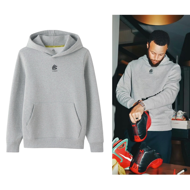 Under Armour Ua Curry Curry Hooded Fleece Basketball Sweatshirt 1387096-111
