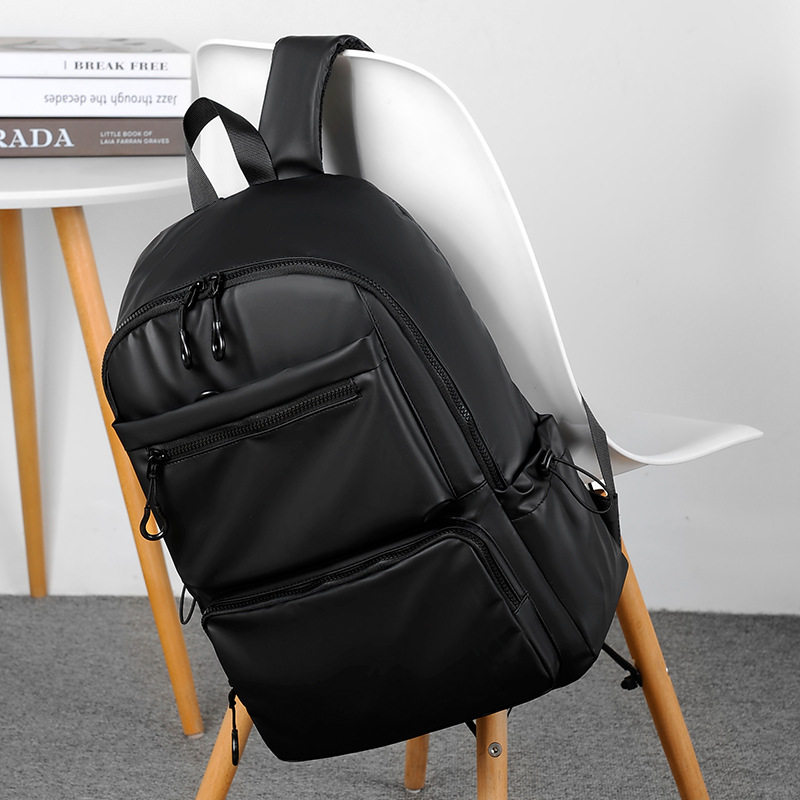 2022 new trendy men's backpack men's leisure travel bag business backpack computer backpack college and middle school student schoolbag
