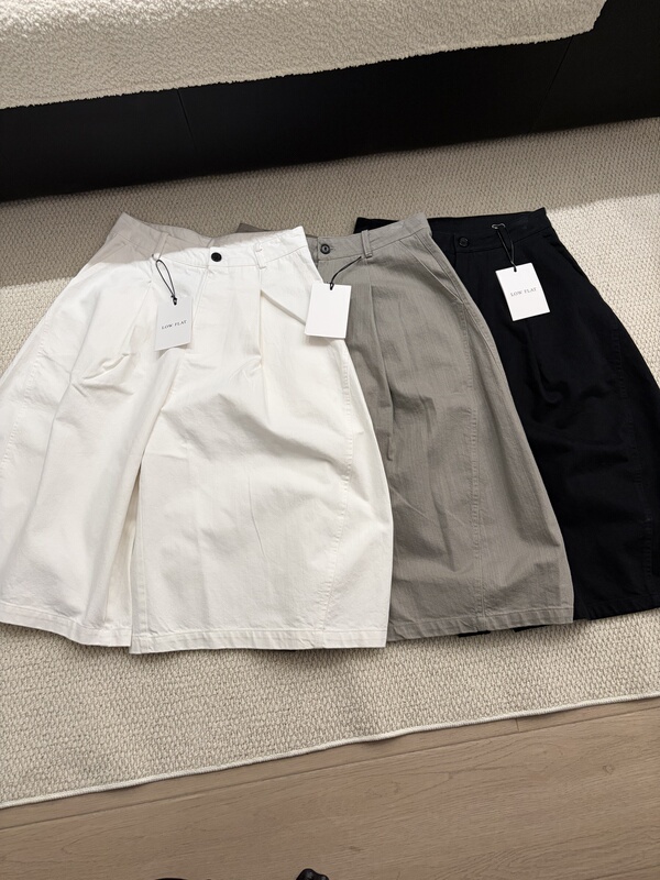 Low Flat Genuine Korean Style Casual Wide-Leg Pants M8175 Low Flat Genuine Korean Style Casual Wide-Leg Pants M8175