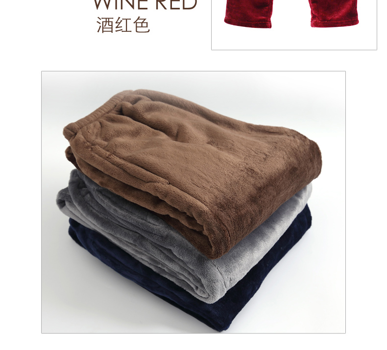 Quần pyjama Nam Cực flannel nam mùa đông ấm dày cộng với nhung nhà quần kích thước lớn san hô lông cừu nhà quần quần tây nữ đẹp