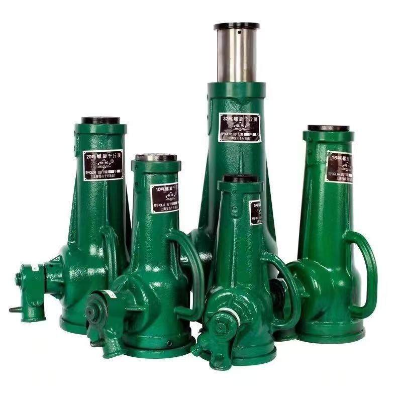 Spiral 0kg Top 5T8T10T16T20T25T32 Vertical Hand-Cranked Self-Locking Gear Mechanical 0kg Top 50 Tons