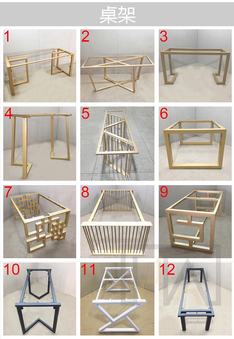 Table leg Iron table leg table frame customized Table Bin board Desk bracket Marble Table rack customization