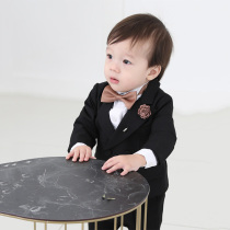 Childrens suit handsome British boy flower boy Flower Boy performance dress suit suit small suit jacket birthday birthday