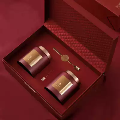 Mid-Autumn festival high-end tea packaging box empty gift box black tea green tea red tea packaging box gift box empty box customization