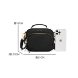 Tayer Mss Ms. Crossbody Bag Voyageur Series 0196308D Маленькая водонепроницаемая нейлоновая упаковочная сумка на плече