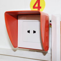 Charging pile socket waterproof cover Community charging station waterproof box rain cover Electric vehicle battery car socket rain cover