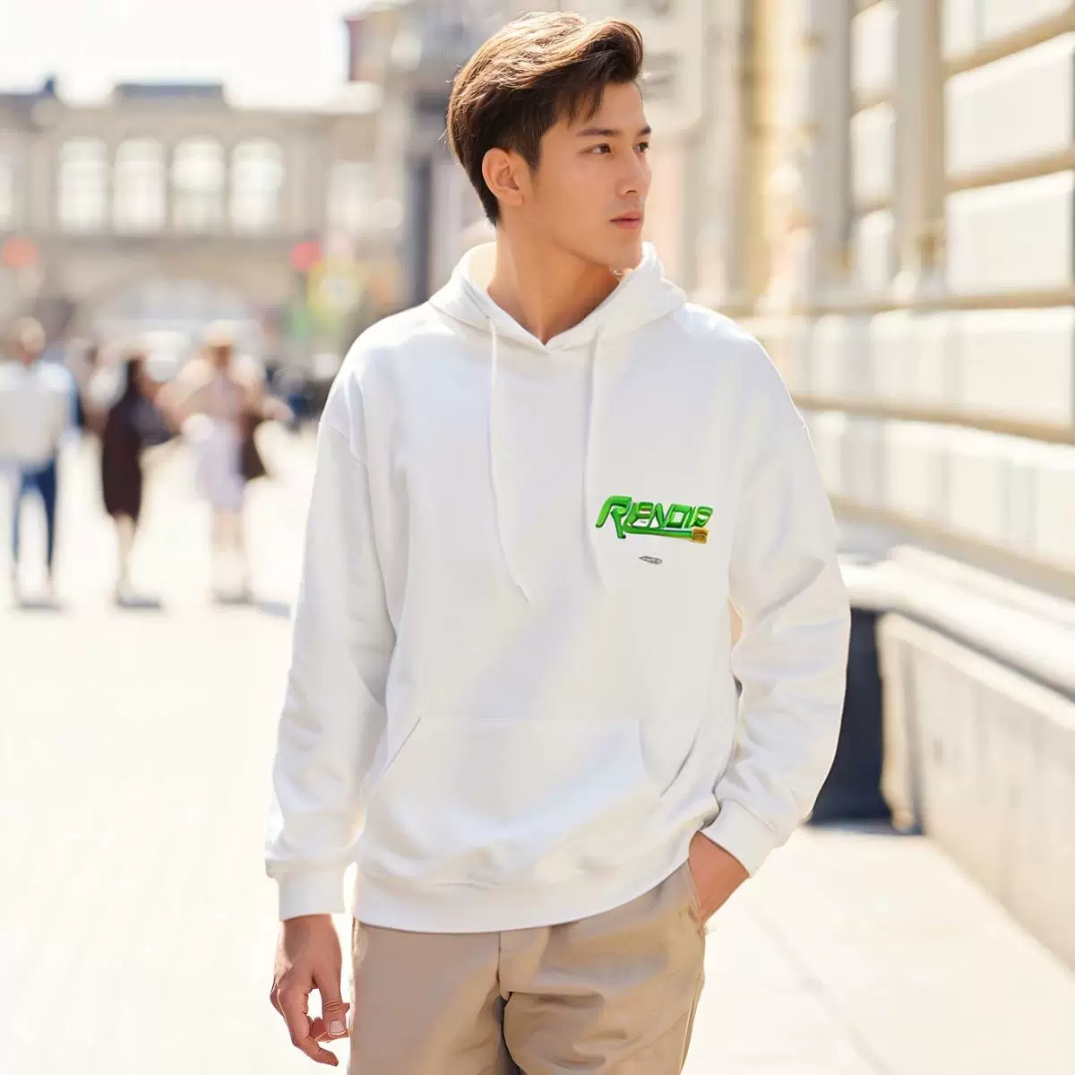Свитшот с капюшоном RIPNDIP с принтом мизинца и ангела, повседневный тяжелый стритовый стиль, для мужчин и женщин