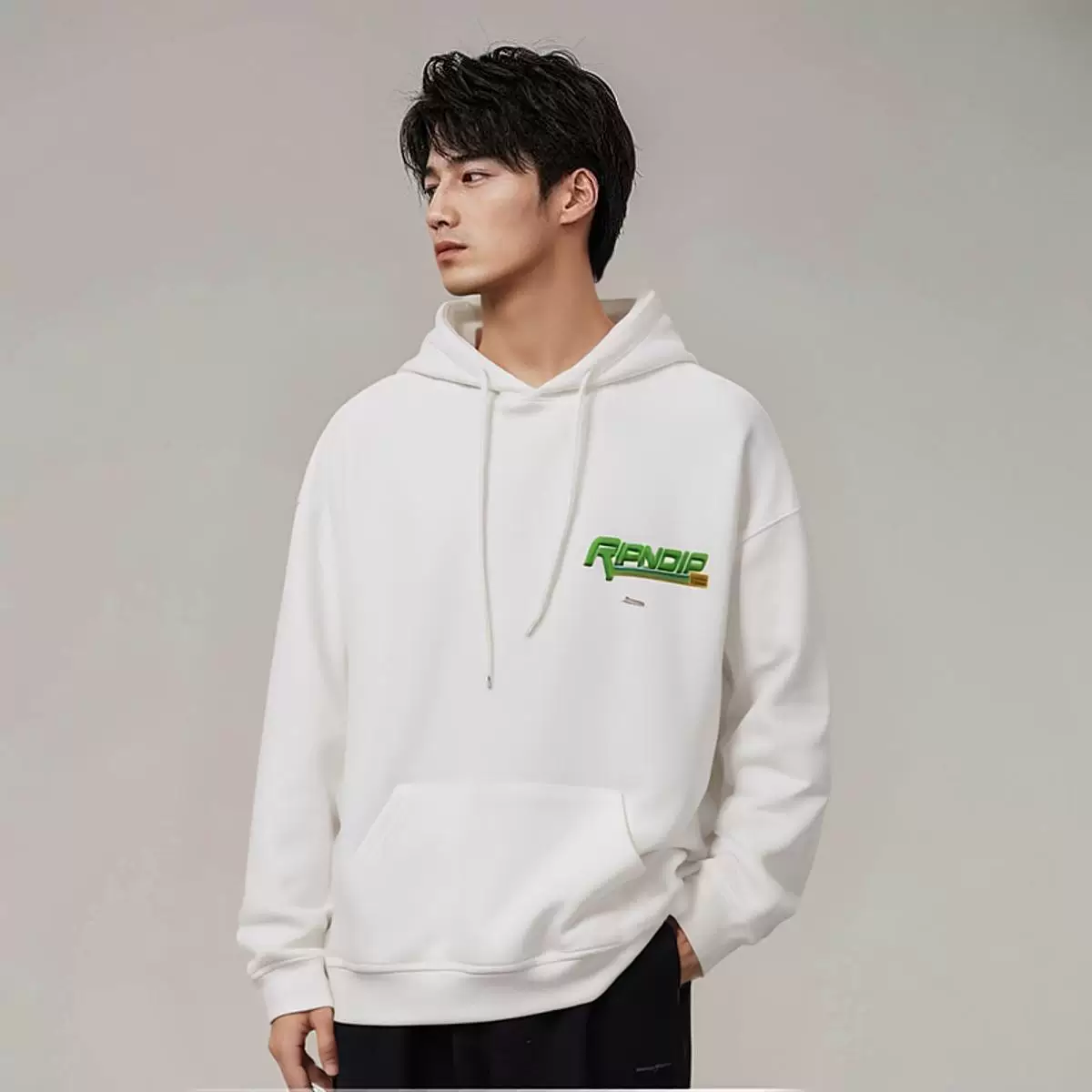 Свитшот с капюшоном RIPNDIP с принтом мизинца и ангела, повседневный тяжелый стритовый стиль, для мужчин и женщин