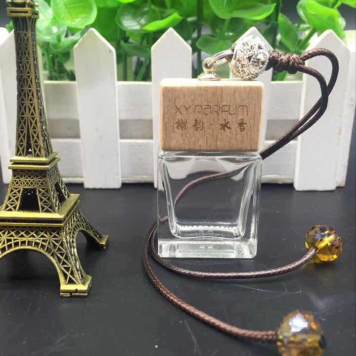 香水挂件 吊坠车内挂饰品车载香水挂式精油空瓶后视镜挂件女汽车