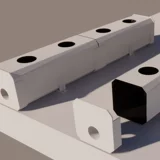 He Siaofei сельскохозяйственное сельское хозяйство основало балкон UPVC, не равное оборудование для культивирования