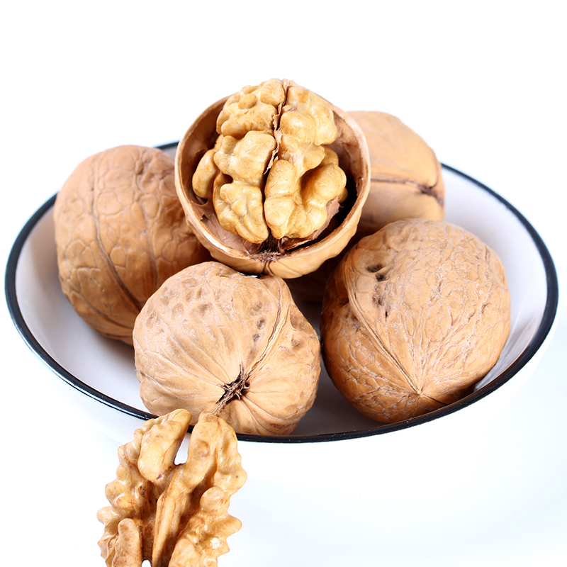Walnut thin skin 2022 New cargo paper Picot walnut 185 Xinjiang special Produced Thin Shell Pregnant Woman Special Walnut Original Taste Nut-Taobao
