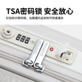 Чемодан с молнией, коробка подходит для мужчин и женщин, 20 дюймов