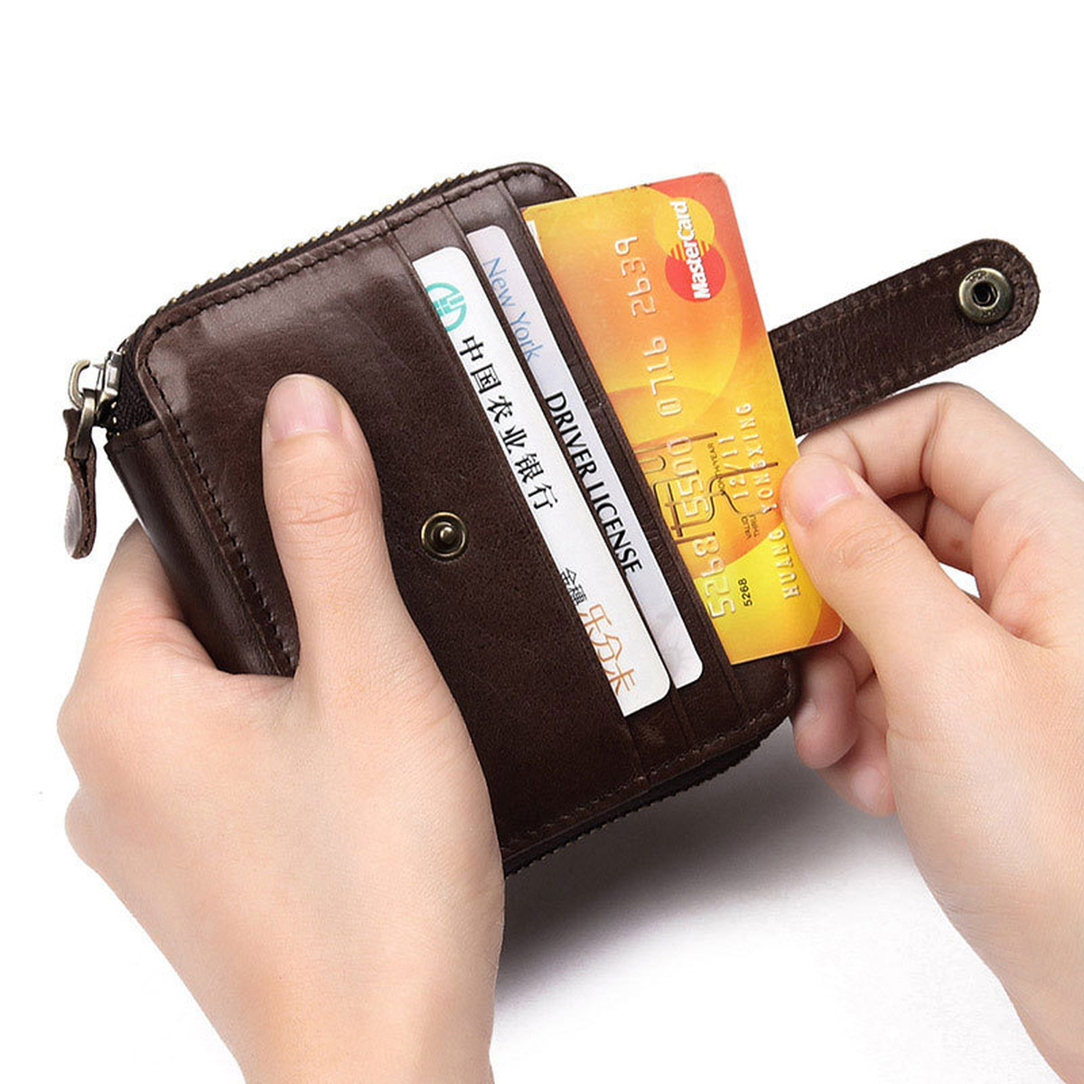 S RFID маленький бумажник мужской и женский держатель карт монетницы